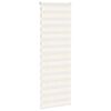 vidaXL Zebrarollo Marmorbeige 70x230 cm Stoffbreite 65,9 cm Polyester