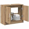 vidaXL Badezimmerschrank Artisan-Eiche 63 x 29 x 55 cm Holzwerkstoff