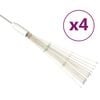 vidaXL Feuerwerkslichter 4 Stk. Weihnachtsdeko Mehrfarbig 20cm 560LEDs
