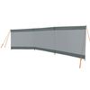 Bo-Camp Windschutz Season 500&times;140 cm Grau und Anthrazit