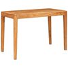vidaXL Esstisch Braun 110 x 55 x 76 cm Massivholz Akazie