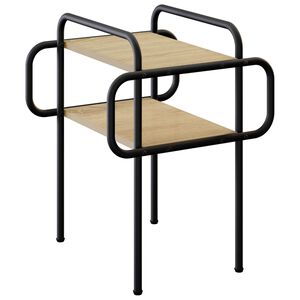 vidaXL Couchtisch Sonoma-Eiche 40 x 40 x 51 cm Holzwerkstoff