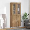vidaXL Highboard Artisan-Eiche 69,5 x 34 x 180 cm Holzwerkstoff