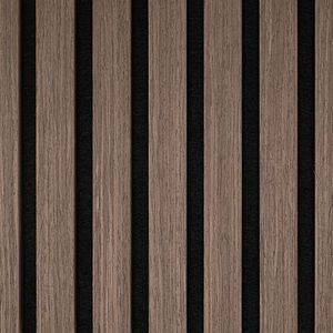 WallArt Aku Akustik-Wandpaneele 4 Stk. Dunkle Eichen-Optik