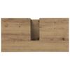 vidaXL Waschbeckenunterschrank Artisan-Eiche 60x30x60 cm Holzwerkstoff