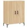 vidaXL Highboard Sonoma-Eiche 69,5x34x180 cm Holzwerkstoff