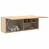 vidaXL Bad-Wandschrank Sonoma-Eiche 80x25x30 cm Holzwerkstoff
