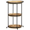 vidaXL Beistelltisch Ø55x83 cm Massivholz Mango