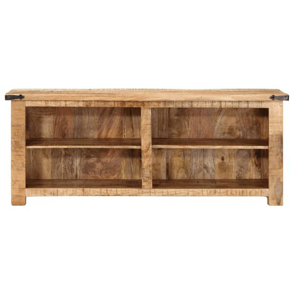 vidaXL TV-Schrank 110x35x40 cm Massivholz Mango