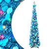 vidaXL Pop-up-LED-Weihnachtsbaum mit Sternspitze 150 cm 50 LEDs PET