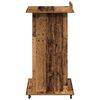 vidaXL Podium mit Schubladen Altholz 55 x 55 x 107 cm Holzwerkstoff