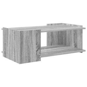 vidaXL Couchtisch Sonoma-Grau 90 x 50 x 33 cm Holzwerkstoff