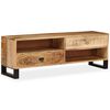 vidaXL TV-Schrank Massivholz Mango 120x30x40 cm