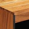 vidaXL Sideboard mit Regal Natur 60 x 33,5 x 75 cm Massivholz Akazie