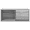 vidaXL TV-Schr&auml;nke 2 Stk. Grau Sonoma 60x31x25,5 cm Holzwerkstoff