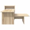vidaXL Konsolentisch Sonoma-Eiche 91,5 x 35 x 38,5 cm Holzwerkstoff