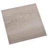 vidaXL Selbstklebende Bodenplanken 30,5 x 30,5 cm 20 pcs PVC Taupe