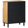 vidaXL Sideboard Braun 60x33x75 cm Massivholz Mango