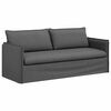 vidaXL Sofa Set 2 pcs Dunkelgrau 196 x 82 x 85 cm Stoff