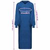 vidaXL Decken-Hoodie KINN Marineblau XXL Baumwolle
