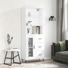 vidaXL Highboard Wei&szlig; 69,5x34x180 cm Holzwerkstoff