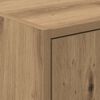 vidaXL Badezimmerschrank Artisan-Eiche 63 x 29 x 55 cm Holzwerkstoff