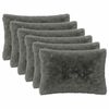 vidaXL Kissen mit Kissen HEERLEN 2 Stk. Hellgr&uuml;n PV Fleece