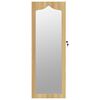 vidaXL Schmuckschrank mit Spiegel Wandmontage 37,5x10x106 cm