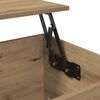 vidaXL Couchtisch Artisan-Eiche 60 x 44,5 x 45 cm Holzwerkstoff