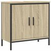 vidaXL Waschbeckenunterschrank Sonoma-Eiche 60x30x60 cm Holzwerkstoff