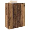 vidaXL Wandschrank 2 pcs Altholz 69,5 x 34 x 90 cm Holzwerkstoff