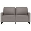 vidaXL 2-Sitzer-Sofa Taupe 120 cm Stoff