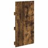 vidaXL Magazinregal Ger&auml;ucherte Eiche 51 x 11 x 102 cm Holzwerkstoff
