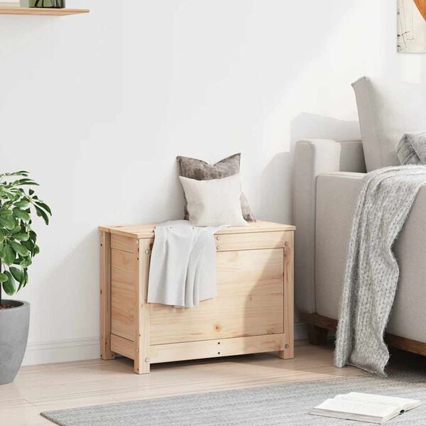 vidaXL Truhe 60x32x45,5 cm Massivholz Kiefer