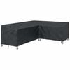 vidaXL M&ouml;belbezug 260 x 210 x 80 cm 420D Oxford Stoff L-Form Schwarz