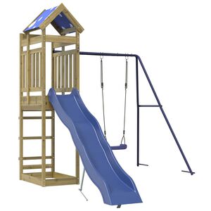 vidaXL Spielturm Impr&auml;gniertes Kiefernholz