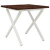 vidaXL Live Edge Esstisch 60 x 55 x 75 cm Massivholz Akazie