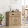 vidaXL Highboard Artisan-Eiche 70 x 35,5 x 67,5 cm Holzwerkstoff