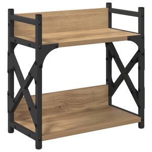 vidaXL Druckerständer Artisan-Eiche 40 x 20 x 40 cm Holzwerkstoff