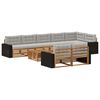 vidaXL Outdoor-Sofagarnitur 9 stk.