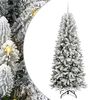 vidaXL K&uuml;nstlicher Weihnachtsbaum Wei&szlig; 210 cm