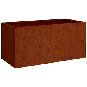 vidaXL Pflanzk&uuml;bel 62x30x29 cm Cortenstahl