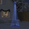 vidaXL LED Weihnachtsbaum 495 LEDs Blau 300,5 cm