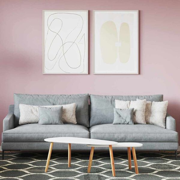 vidaXL Wandfarbe Rosa 16,5 x 16,5 x 15,9 cm Wanddruck