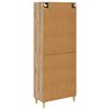 vidaXL Highboard Artisan-Eiche 69,5 x 34 x 180 cm
