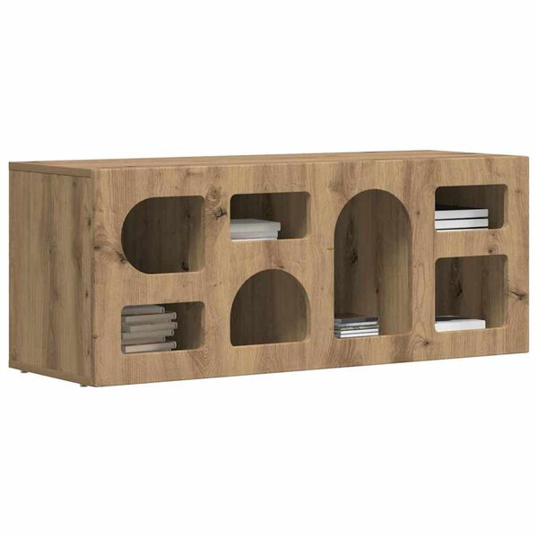 vidaXL TV-Schr&auml;nk Artisan-Eiche 100 x 35 x 40 cm Holzwerkstoff