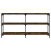 vidaXL Konsolentisch R&auml;uchereiche 150x29x75 cm Holzwerkstoff