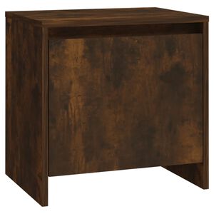 vidaXL Nachttisch R&auml;uchereiche 45x34x44,5 cm Holzwerkstoff