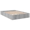 vidaXL Bettgestell Grau Sonoma 120x190 cm Holzwerkstoff