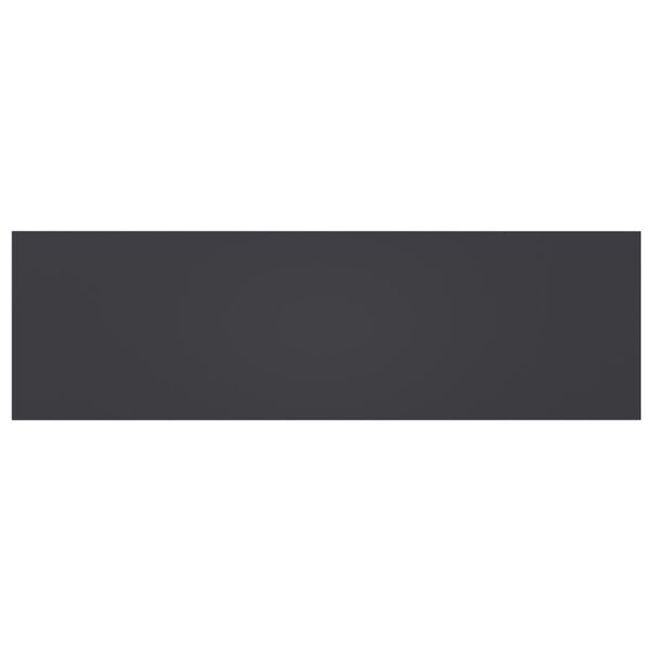 vidaXL Bücherregal-Bretter 8 Stk. Grau 100x30x1,5 cm Holzwerkstoff